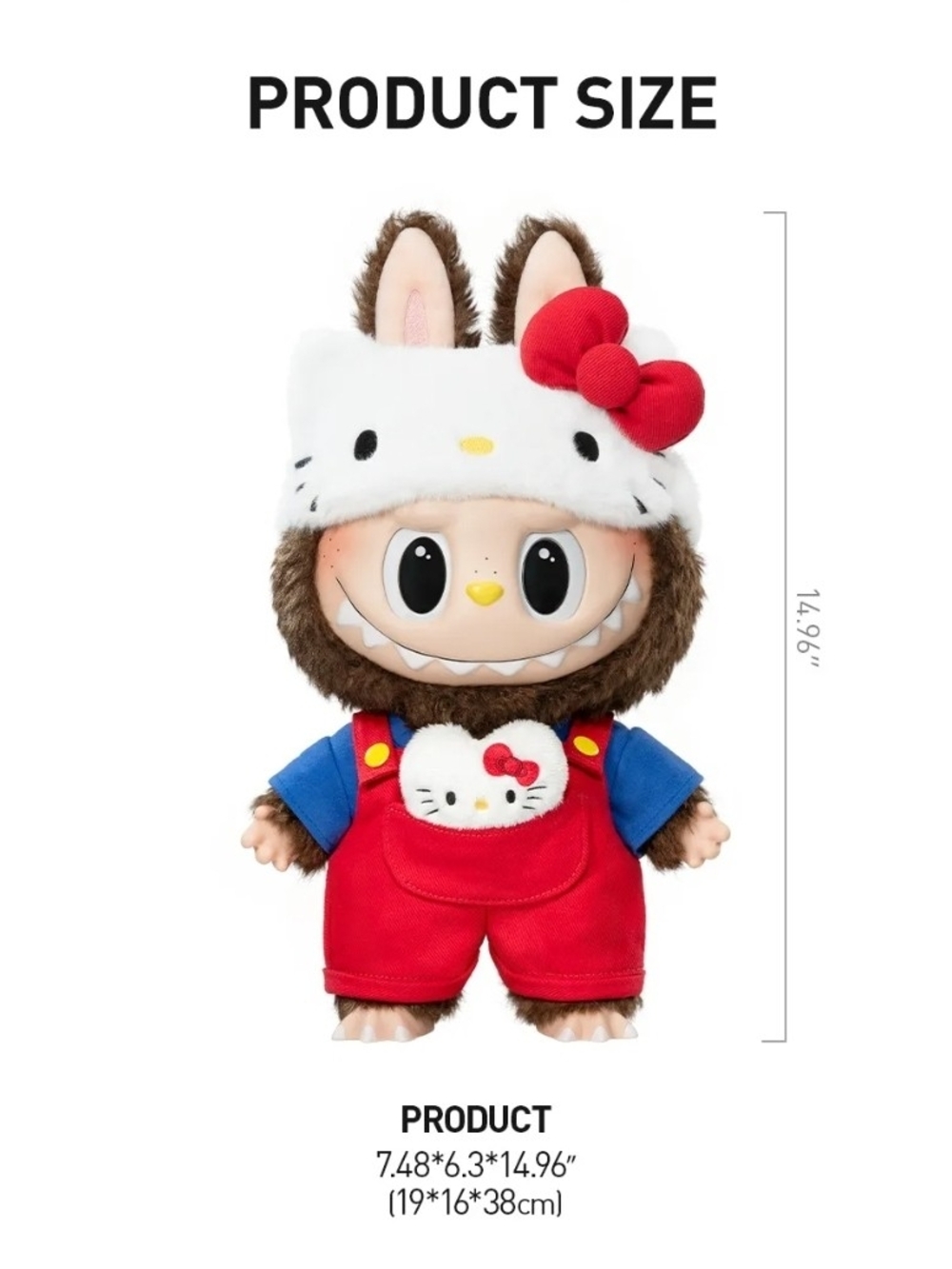 THE MONSTERS × HELLO KITTY - Vinyl Plush Doll - Picture 4 of 6